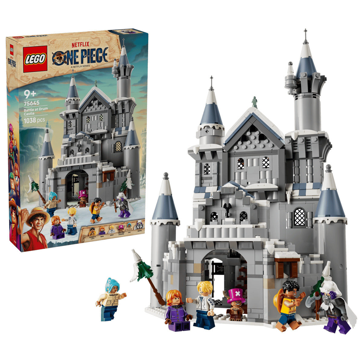 LEGO One Piece 75645 Battle at Drum Castle Age 9+ 1038pcs