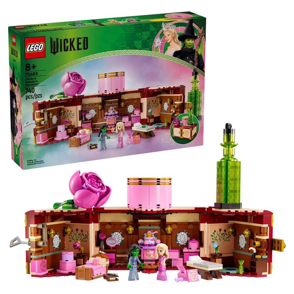 LEGO Wicked 75683 Glinda & Elphaba's Dormitory Age 8+ 740pcs