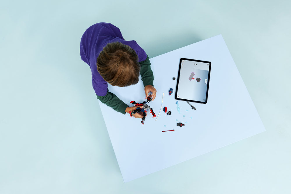 LEGO Super Heroes 76337 Miles Morales Mech vs. Spider-Man 2099 Age 6+ 135pcs