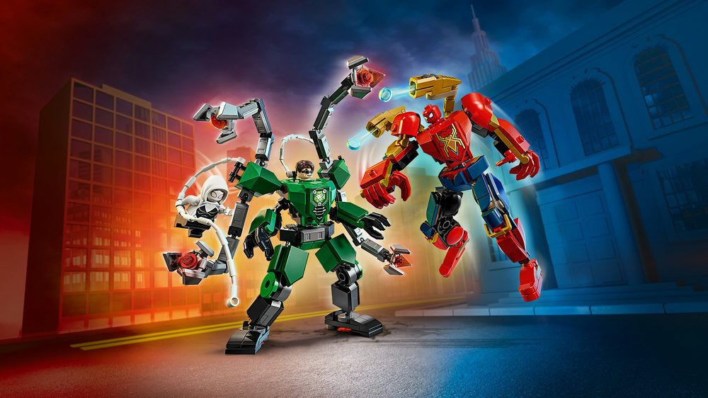 LEGO Super Heroes 76338 Mech Battle: Spider-Man vs. Doc Ock Age 6+ 315pcs
