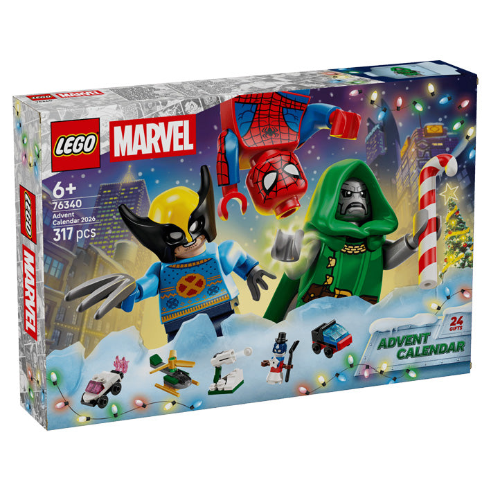 LEGO Marvel 76340 Advent Calendar 2026 Age 6+ 317pcs