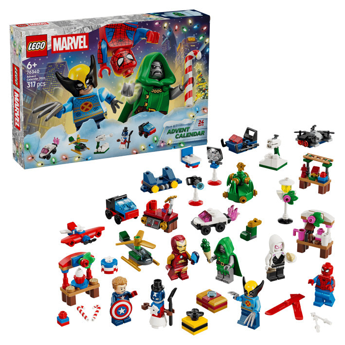 LEGO Marvel 76340 Advent Calendar 2026 Age 6+ 317pcs