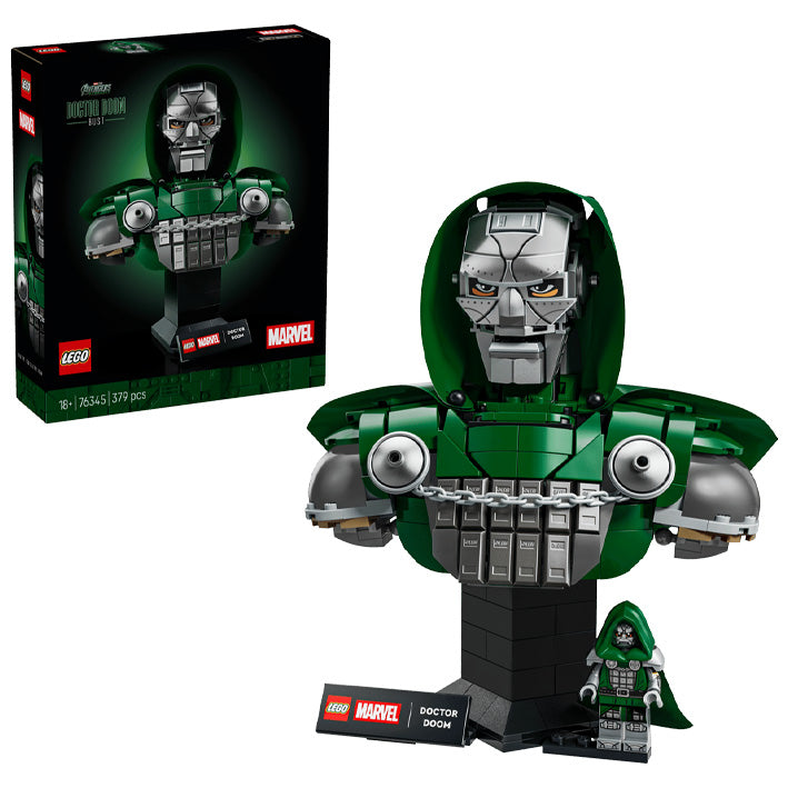 LEGO Marvel 76345 Doctor Doom Bust Age 18+ 379pcs