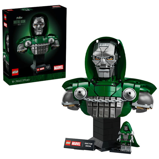 LEGO Marvel 76345 Doctor Doom Bust Age 18+ 379pcs