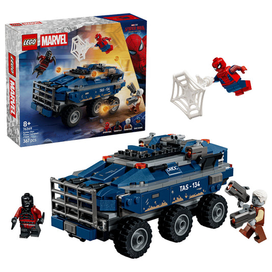 LEGO Marvel 76349 Spider-Man Prison Transport Chase Age 8+ 367pcs