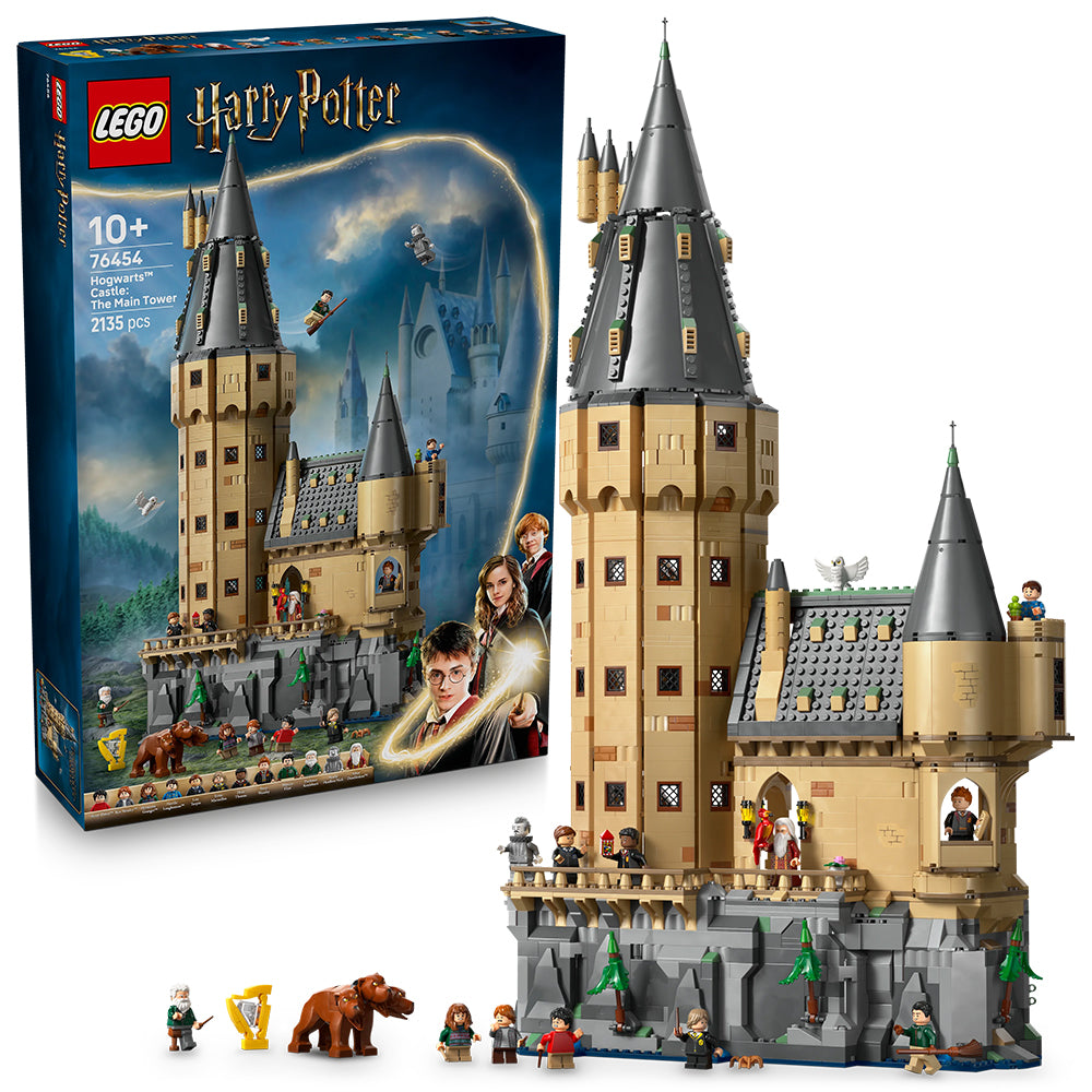 LEGO Harry Potter 76454 Hogwarts Castle: The Main Tower Age 10+ 2135pc ...