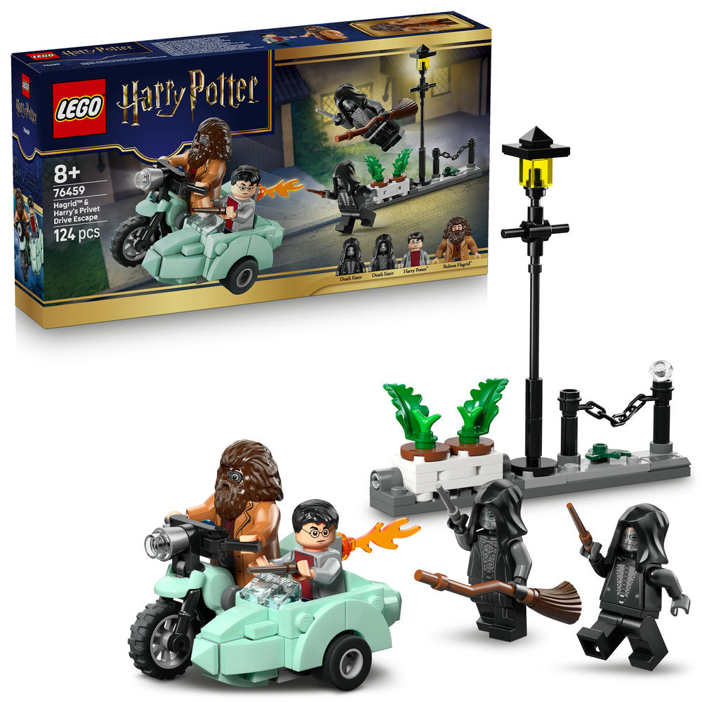 LEGO Harry Potter 76459 Hagrid & Harry's Privet Drive Escape Age 8+ 124pcs