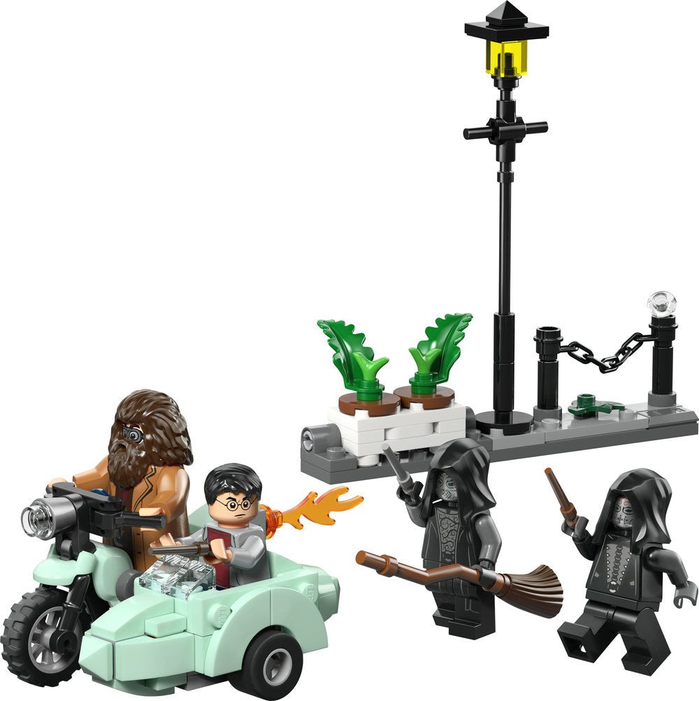 LEGO Harry Potter 76459 Hagrid & Harry's Privet Drive Escape Age 8+ 124pcs