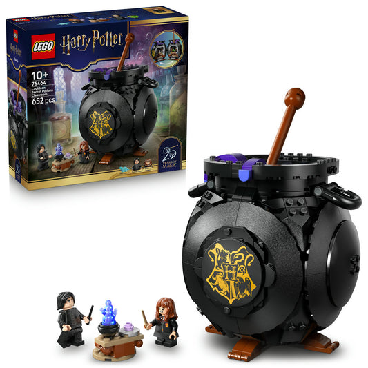 LEGO Harry Potter 76464 Cauldron: Secret Potions Classroom Age 10+ 652pcs