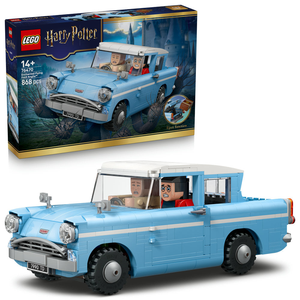 LEGO Harry Potter 76470 Enchanted Flying Ford Anglia Age 14+ 868pcs