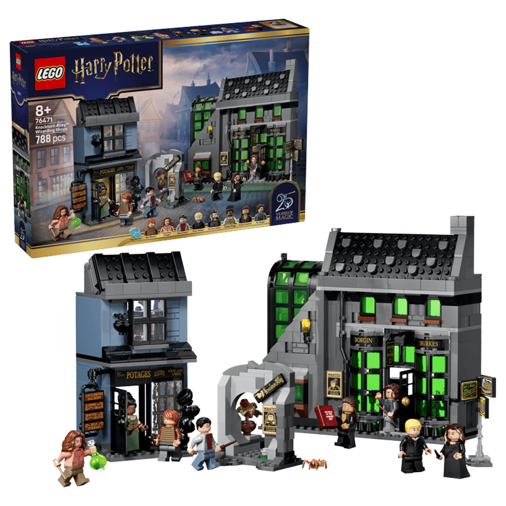 LEGO Harry Potter 76471 Knockturn Alley Wizarding Shops Age 8+ 788pcs