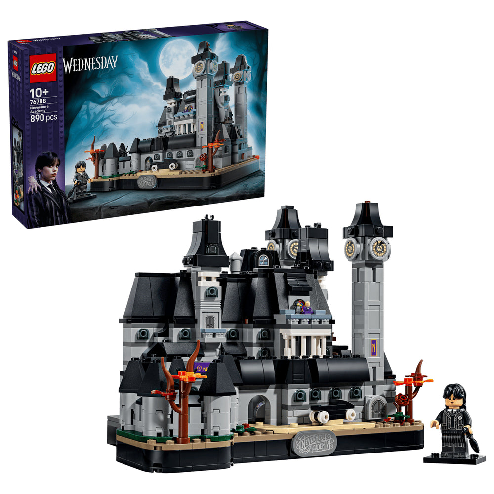 LEGO Wednesday 76788 Nevermore Academy Age 10+ 890pcs