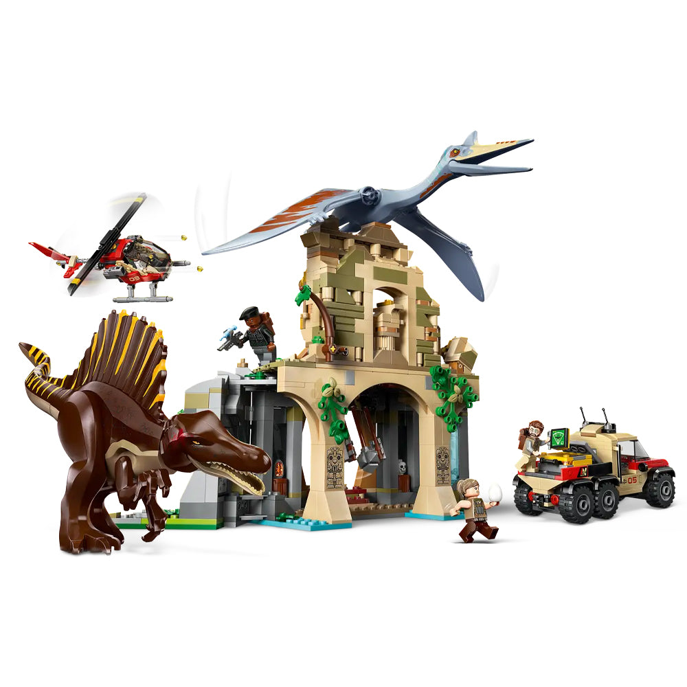 LEGO Jurassic World 76976 Spinosaurus & Quetzalcoatlus Air Mission Age 8+ 984pcs