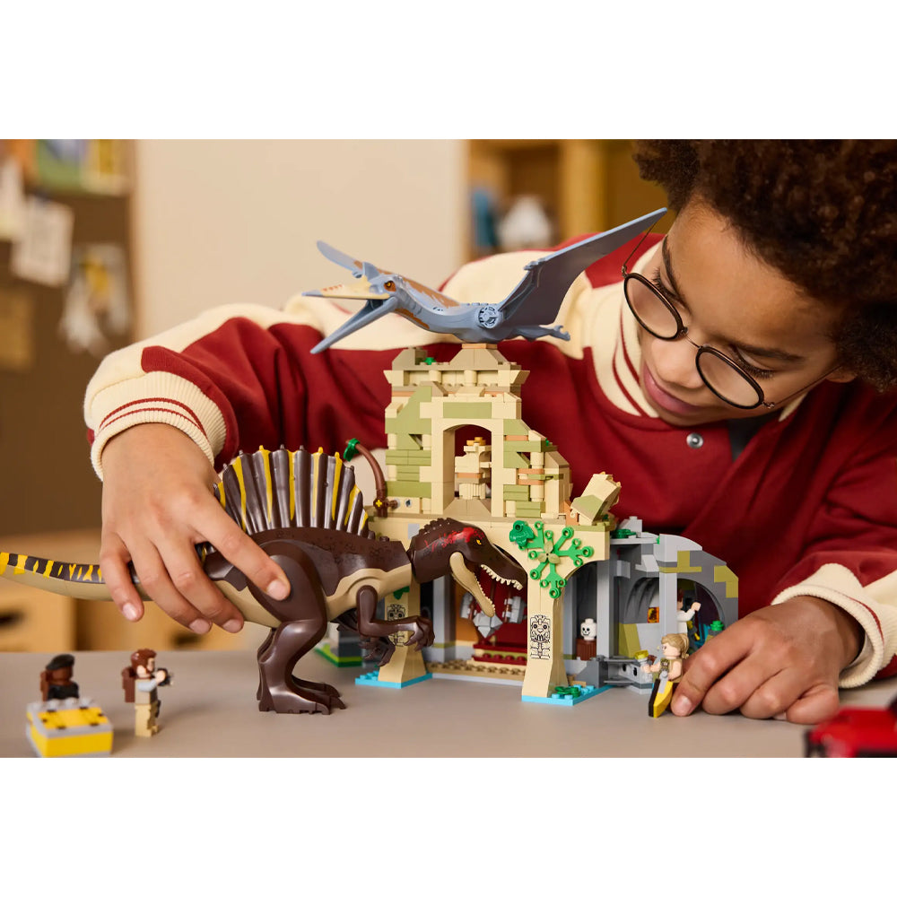 76976 LEGO Jurassic World 76976 Spinosaurus & Quetzalcoatlus Air Mission Age ...