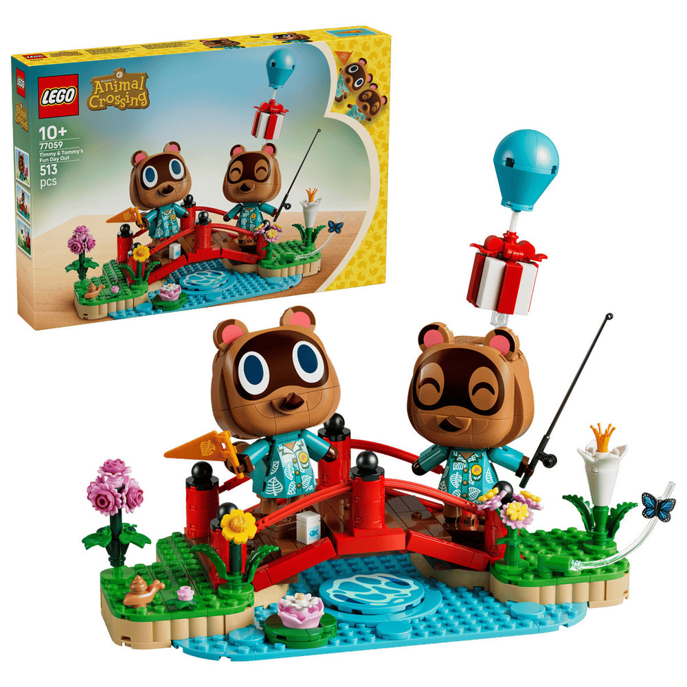 LEGO Animal Crossing 77059 Timmy & Tommy's Fun Day Out Age 10+ 513pcs