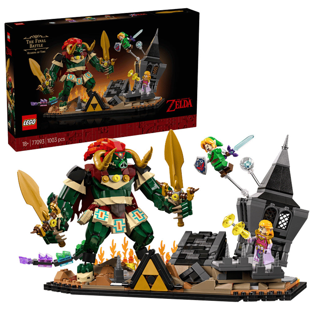LEGO The Legend of Zelda 77093 Ocarina of Time The Final Battle Age 18+ 1003pcs