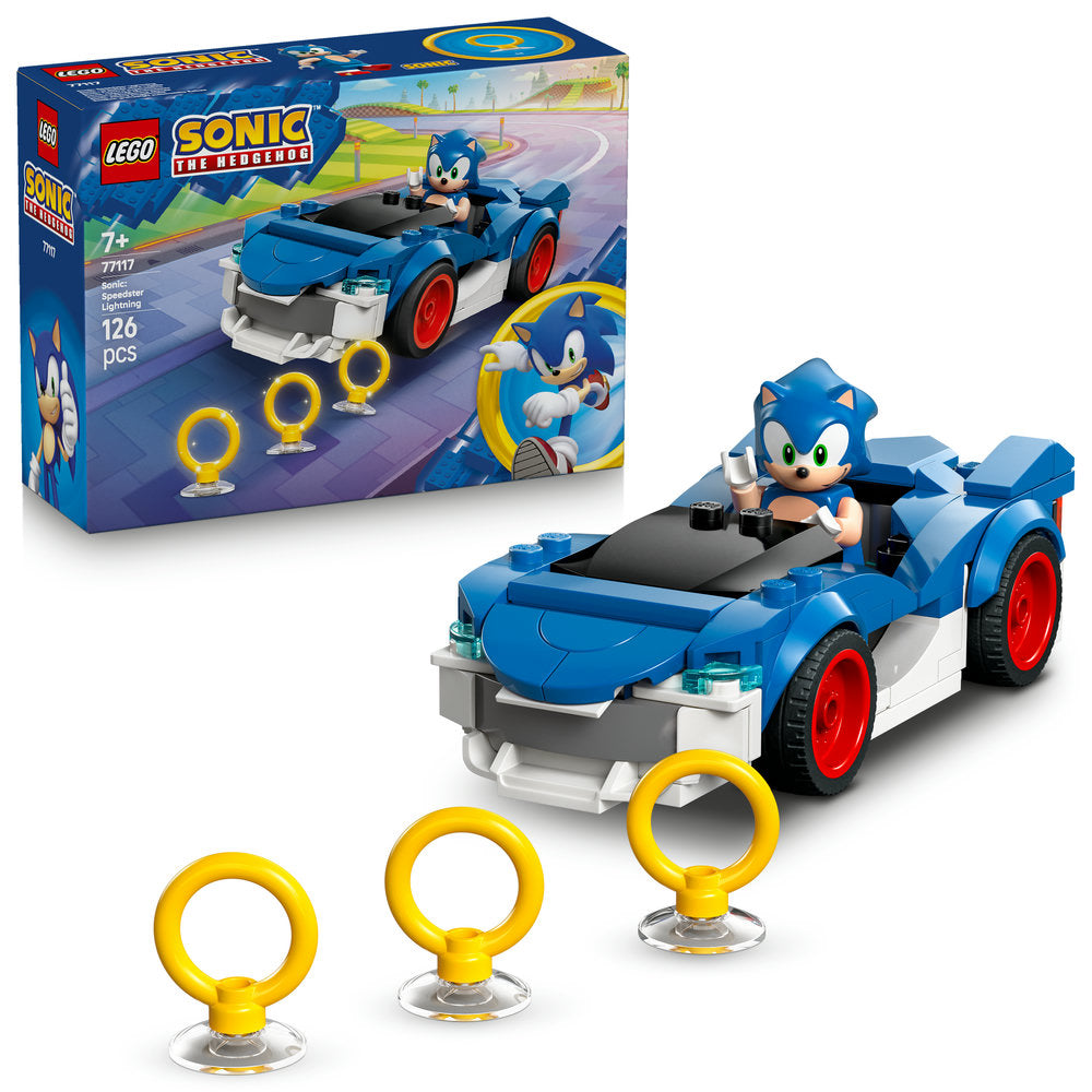 LEGO Sonic 77117 Sonic: Speedster Lightning Age 7+ 126pcs