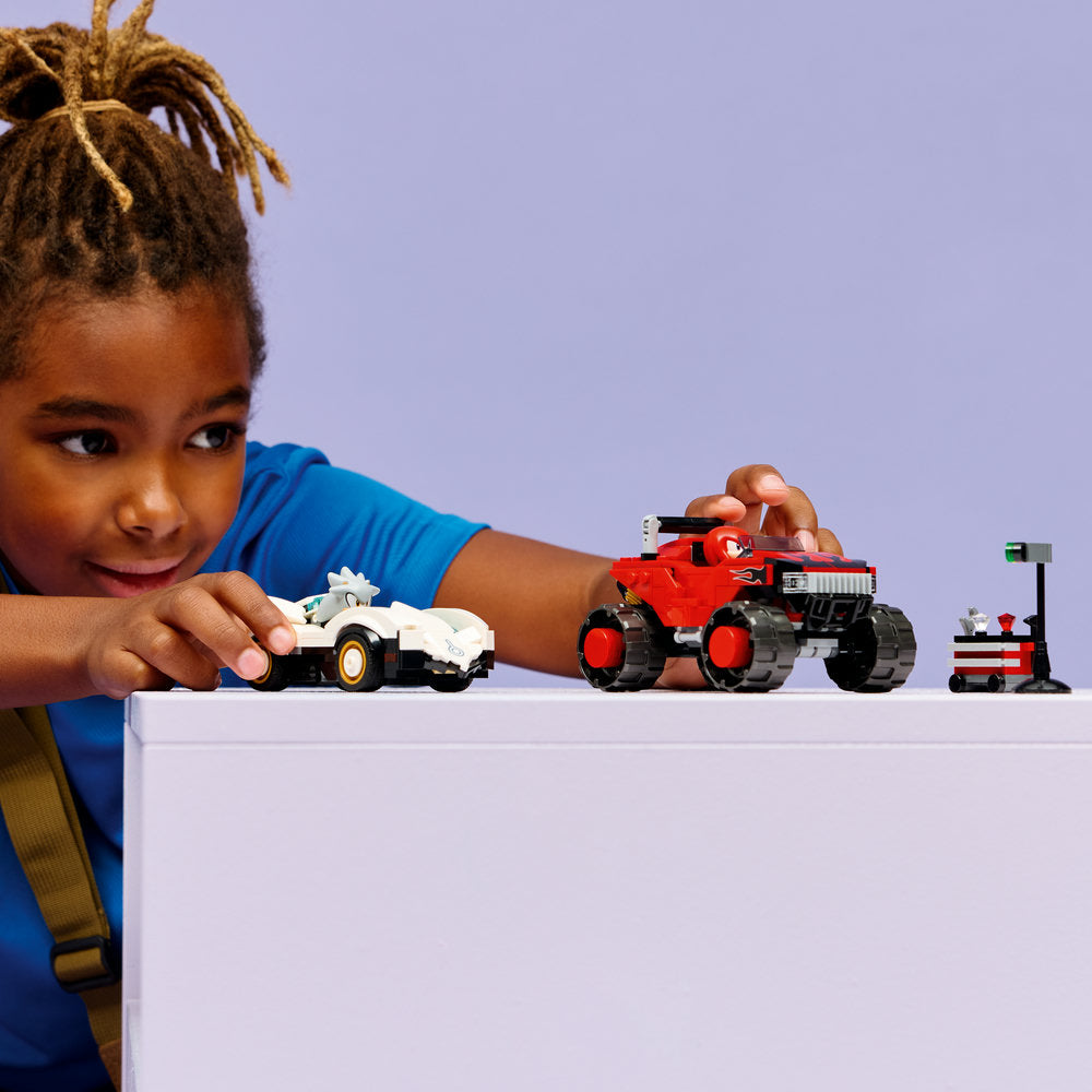 LEGO Sonic 77118 Silver's Car vs. Knuckles' Monster Truck Age 8+ 378pcs