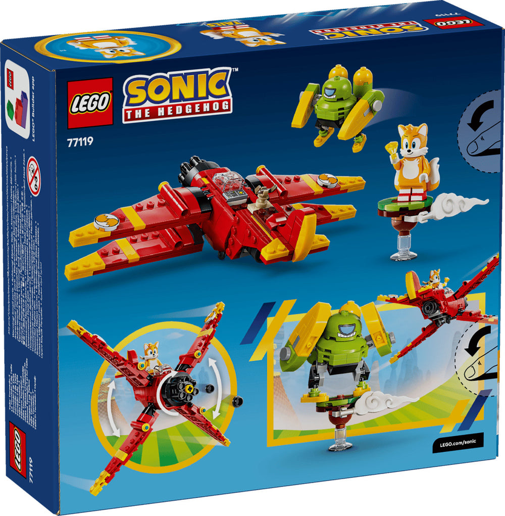 LEGO Sonic 77119 Tails' Tornado-1 Age 8+ 310pcs