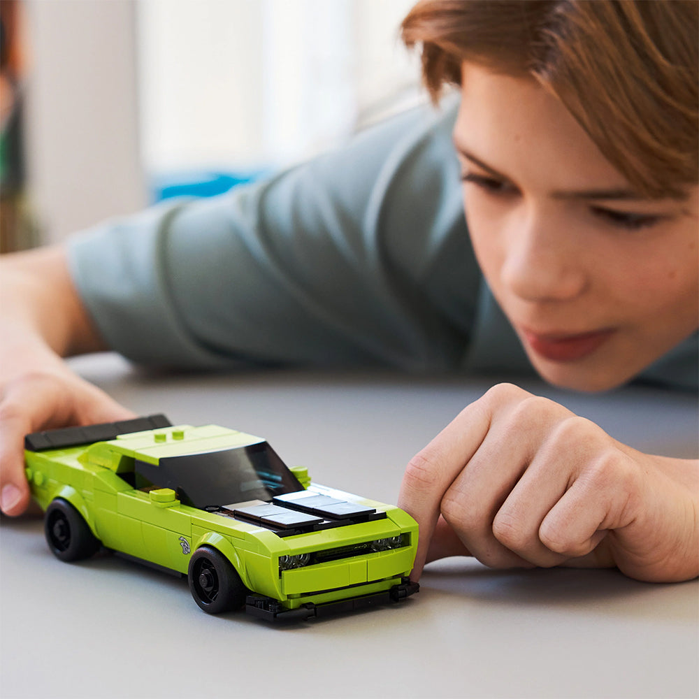 LEGO Speed Champions 77237 Dodge Challenger SRT Hellcat Sports Car Age ...