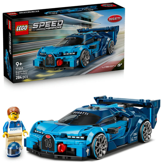 LEGO Speed Champions 77253 Bugatti Vision GT Hyper Sports Car Age 9+ 284pcs