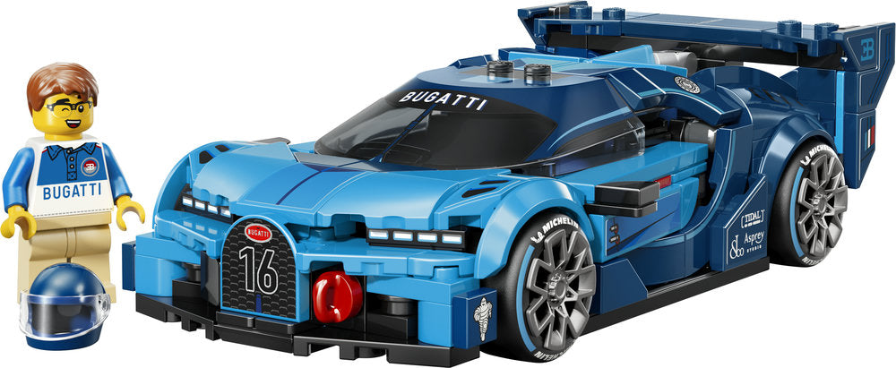 LEGO Speed Champions 77253 Bugatti Vision GT Hyper Sports Car Age 9+ 284pcs