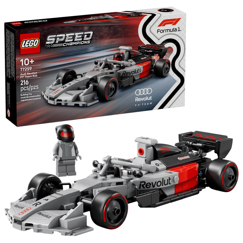 LEGO Speed Champions 77259 Audi Revolut F1 Team R26 Race Car Age 10+ 216pcs