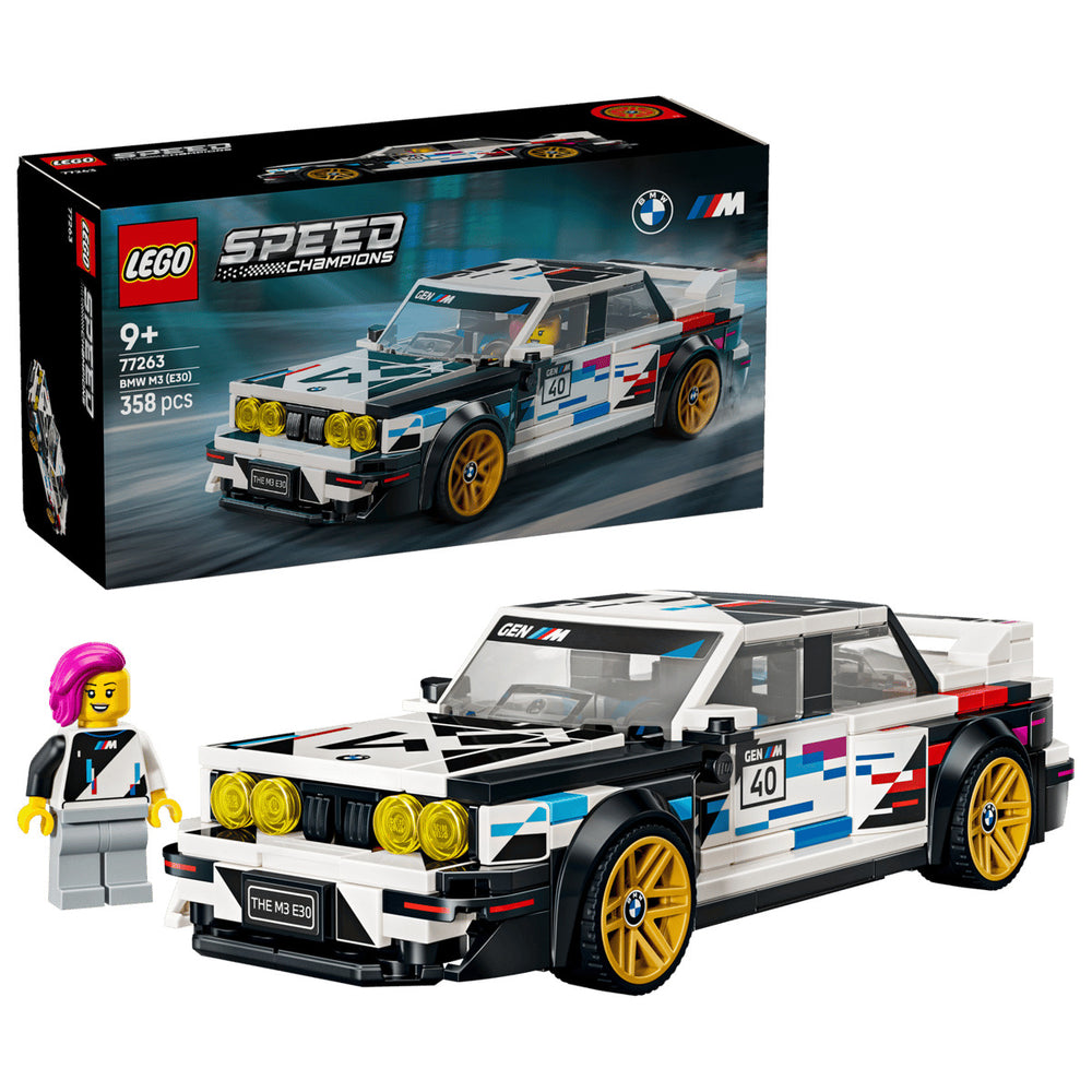 LEGO Speed Champions 77263 BMW M3 (E30) Age 9+ 358pcs