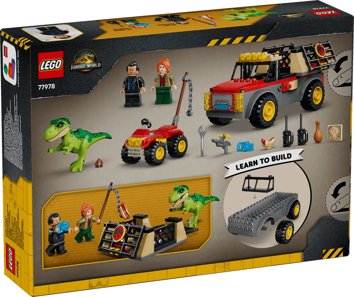 LEGO Jurassic World 77978 Young T. rex Transport Truck Age 4+ 115pcs