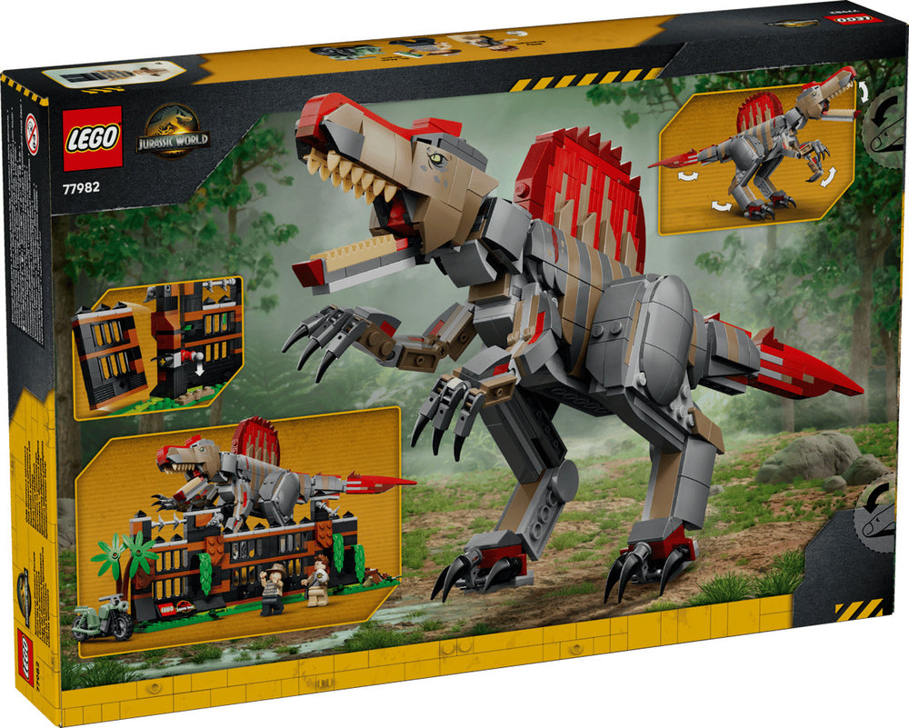 LEGO Jurassic World 77982 Spinosaurus Dinosaur Escape Age 9+ 820pcs