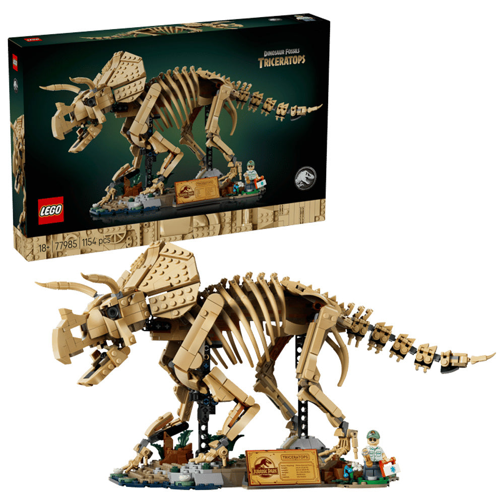 LEGO Jurassic World 77985 Dinosaur Fossils: Triceratops Age 18+ 1154pcs