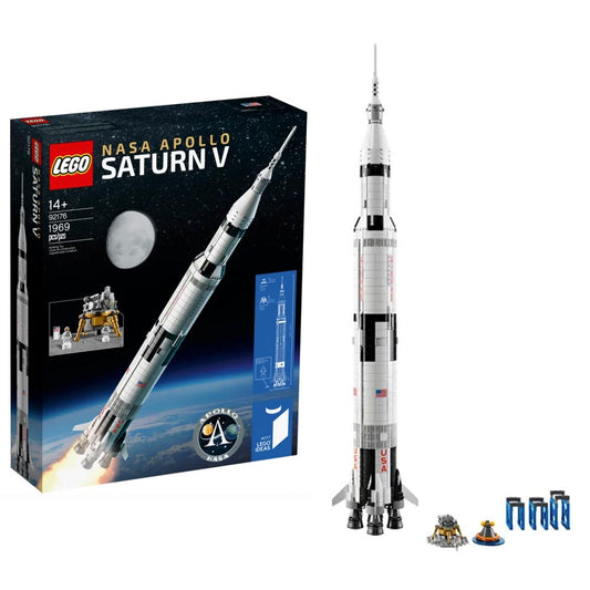 Lego 92176 Ideas Nasa Apollo Saturn V Age 14+ 1969pcs