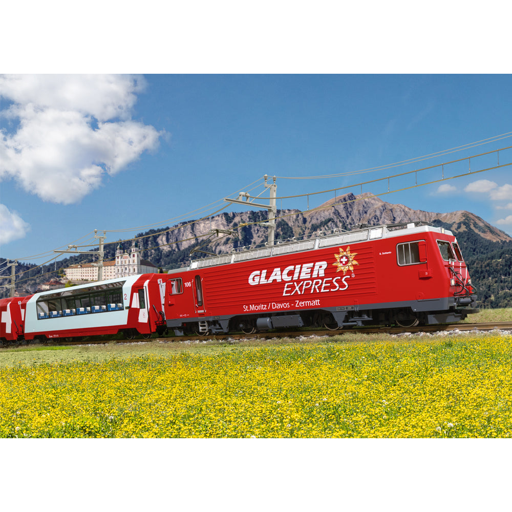 23101 LGB 23101 Glacier Express Class HGe 4/4 II Electric Locomotive Era VI ...