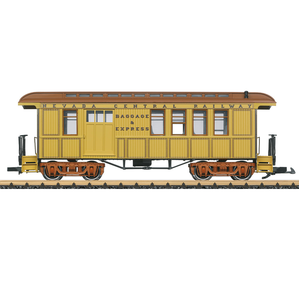 LGB 36831 Nevada Central Railroad NCRR Half Baggage Car - Era II