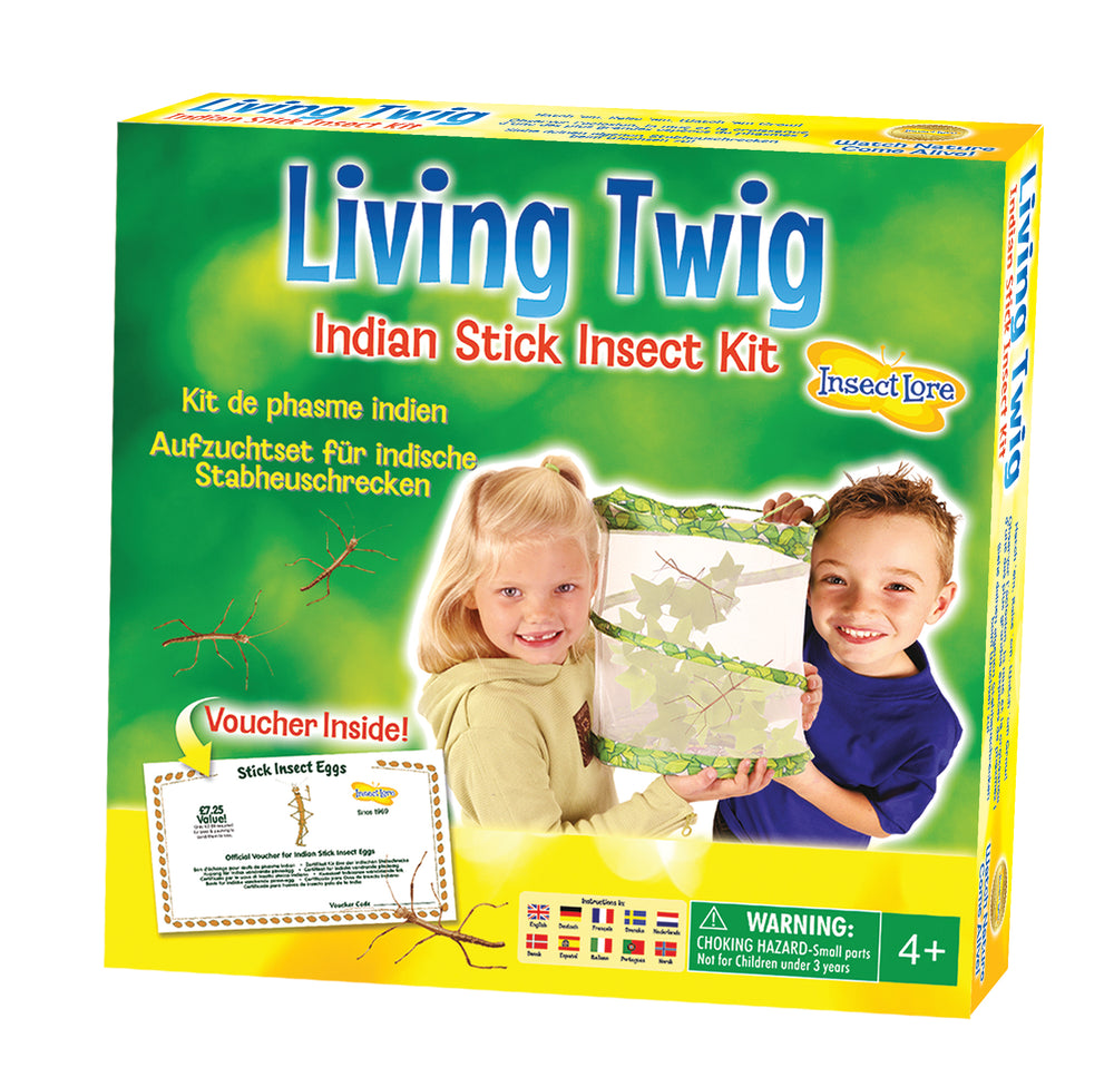 Insect Lore Living Twig Stick Insect Kit Growing Kit with Voucher