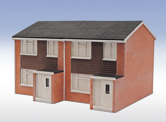 PECO LK-214 1960s House complete - Laser Cut OO/HO Gauge