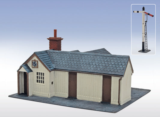 PECO LK-218 Tan-y-Bwlch Station Building - Laser Cut OO/HO Gauge