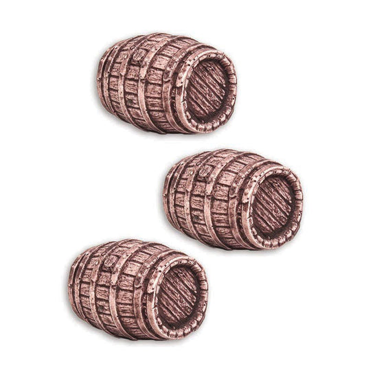 PECO LK-775 Barrels On Side (3) O Gauge