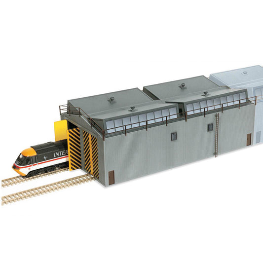PECO LK-80 Train Shed/Loco Depot/Engine Shed Building Lineside Kit OO/HO