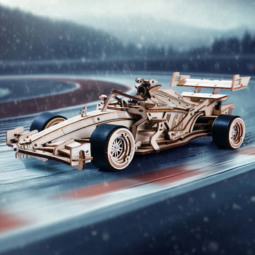 ROKR Racing Car 3D Wooden Model Kit LK505