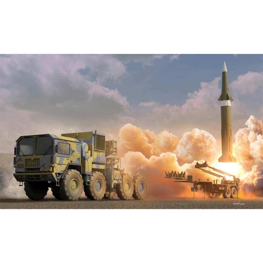 I Love Kit US M1001 w/M790 Erector Launcher Trailer 1:35 Model Kit 63527