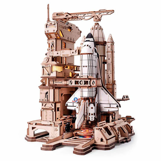 ROKR Space Shuttle 3D Puzzle Wooden Model Kit LKA02