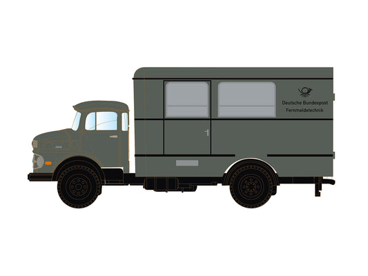 MiNis Mercedes Benz L322 DBP Fernmeldetechnik N Gauge LKLC3468