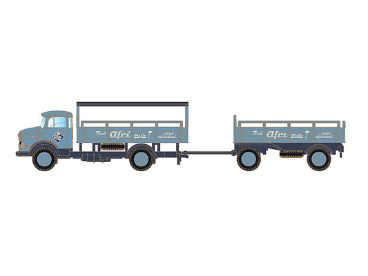 MiNis MB L322 Truck & Trailer Afri Cola LKLC3481 N Gauge