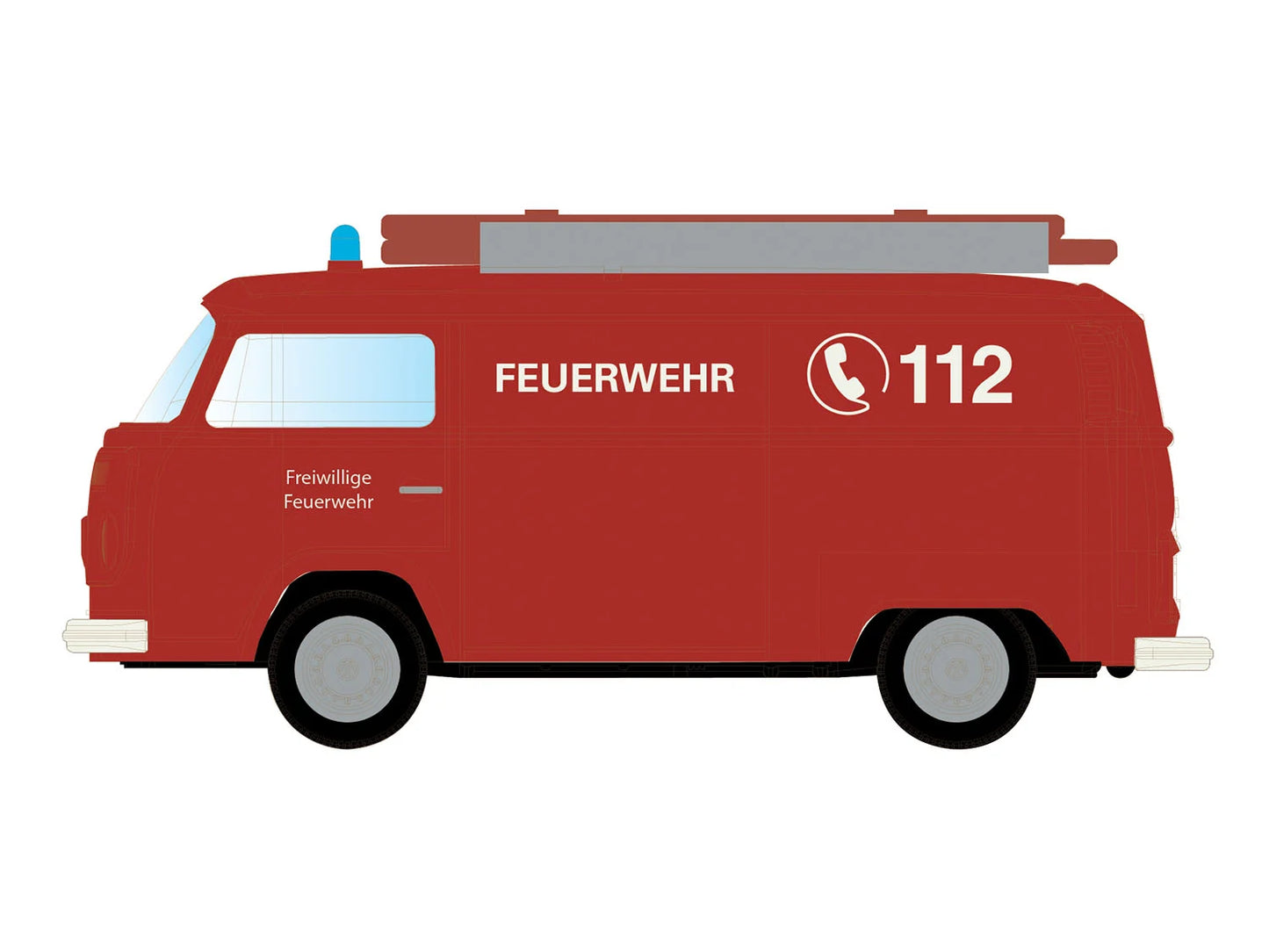 miNis VW T2 Van Feuerwehr LKLC3967 N Gauge