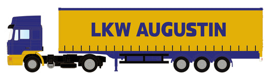 miNis MAN F90 Tractor & Trailer LKW Augustin LKLC4069 N Gauge