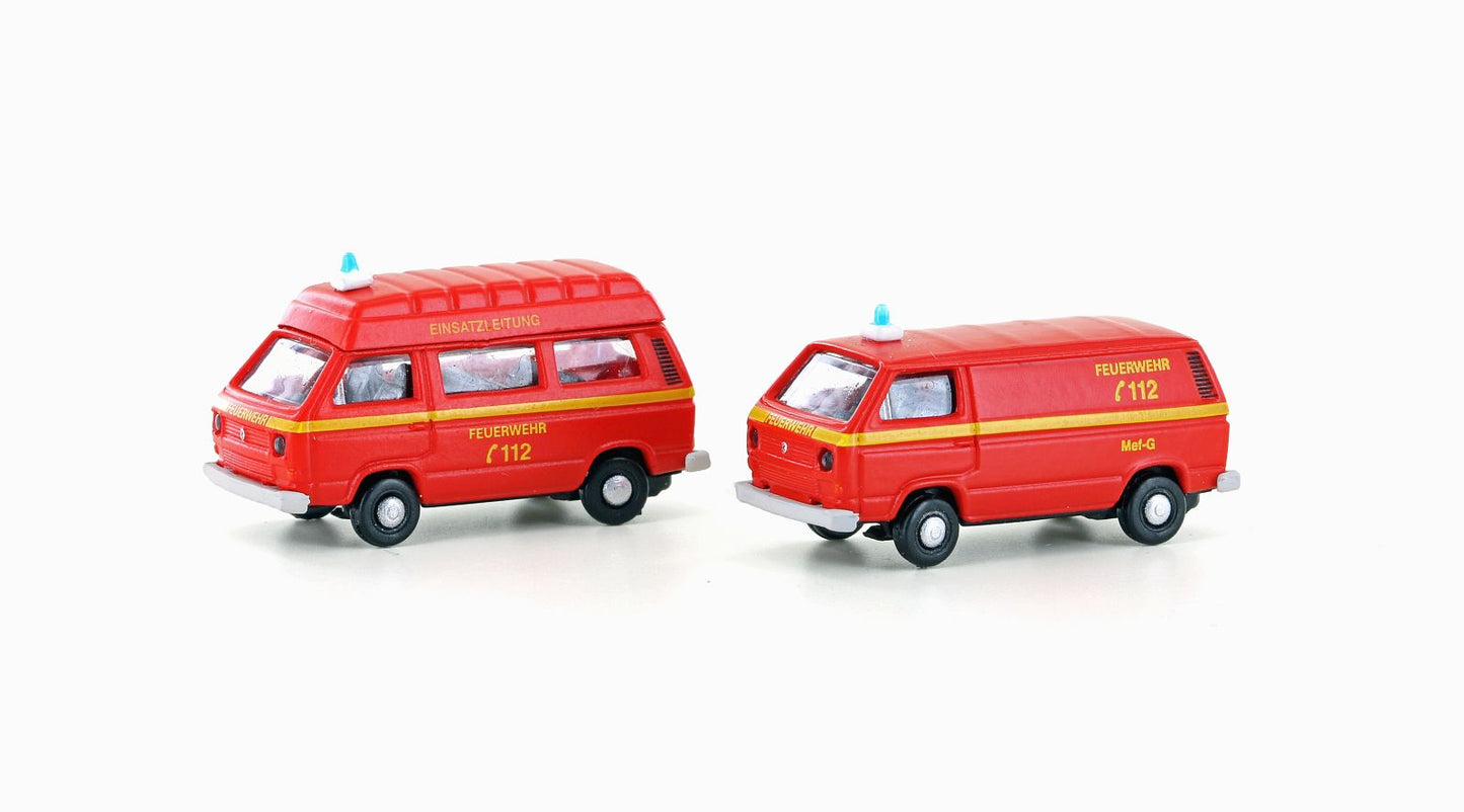 miNis LC4342  VW T3 Feuerwehr Set (2) N Gauge