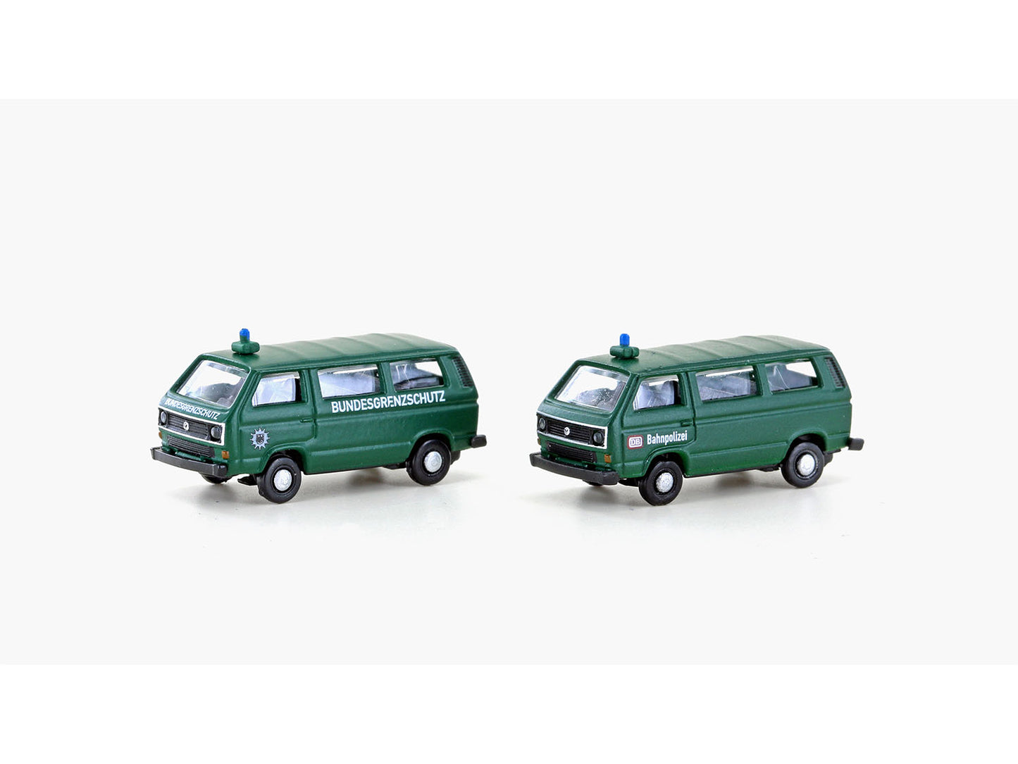 miNis LC4353  VW T3 BGS/Bahnpolizei Set (2) N Gauge