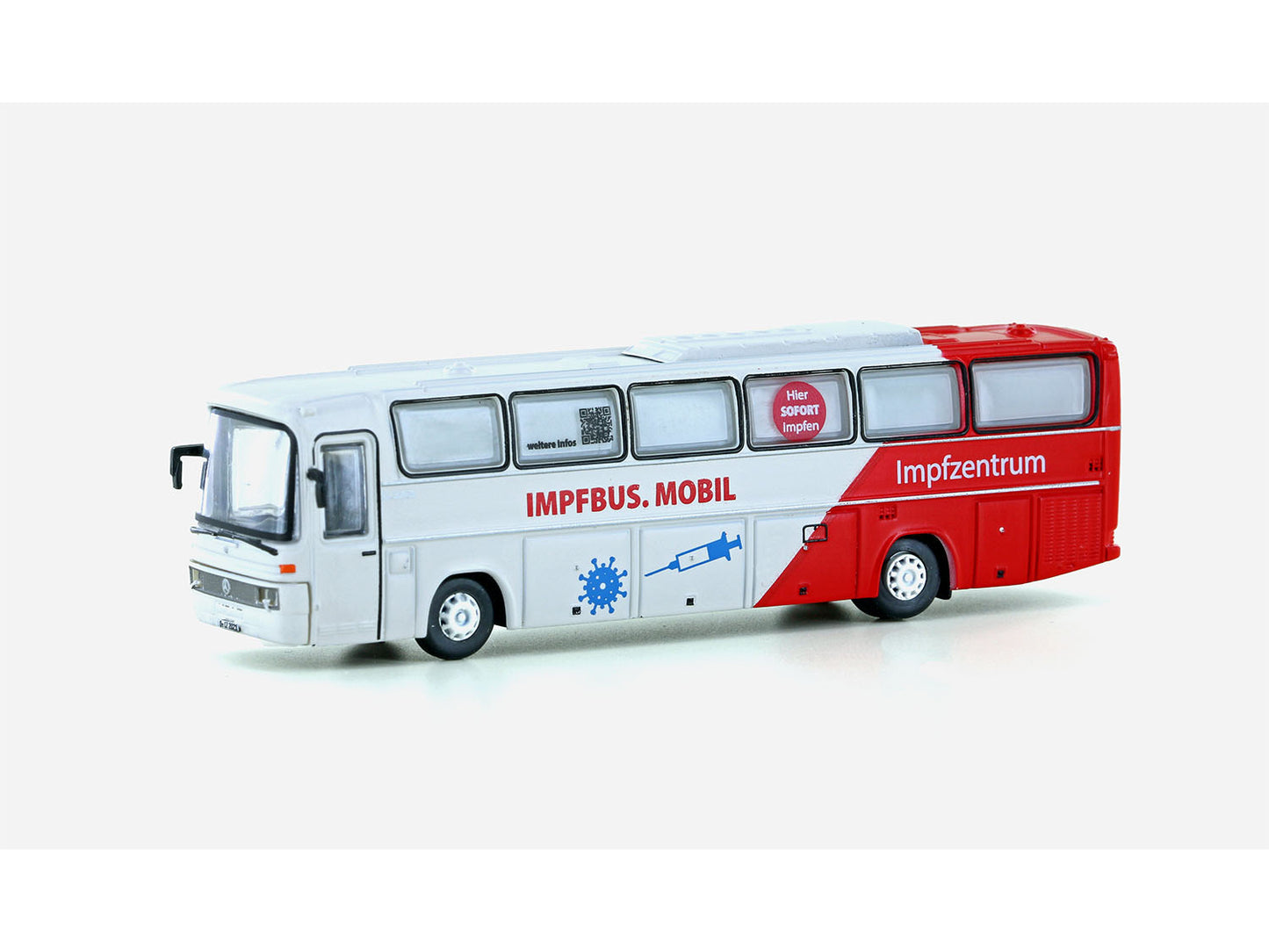 miNis LC4427  MB O303 RHD Bus Mobiler Impfbus N Gauge