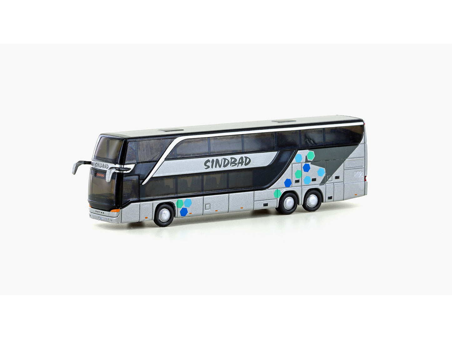 miNis LC4486  Setra S431 DT Coach Sindbad (PL) N Gauge